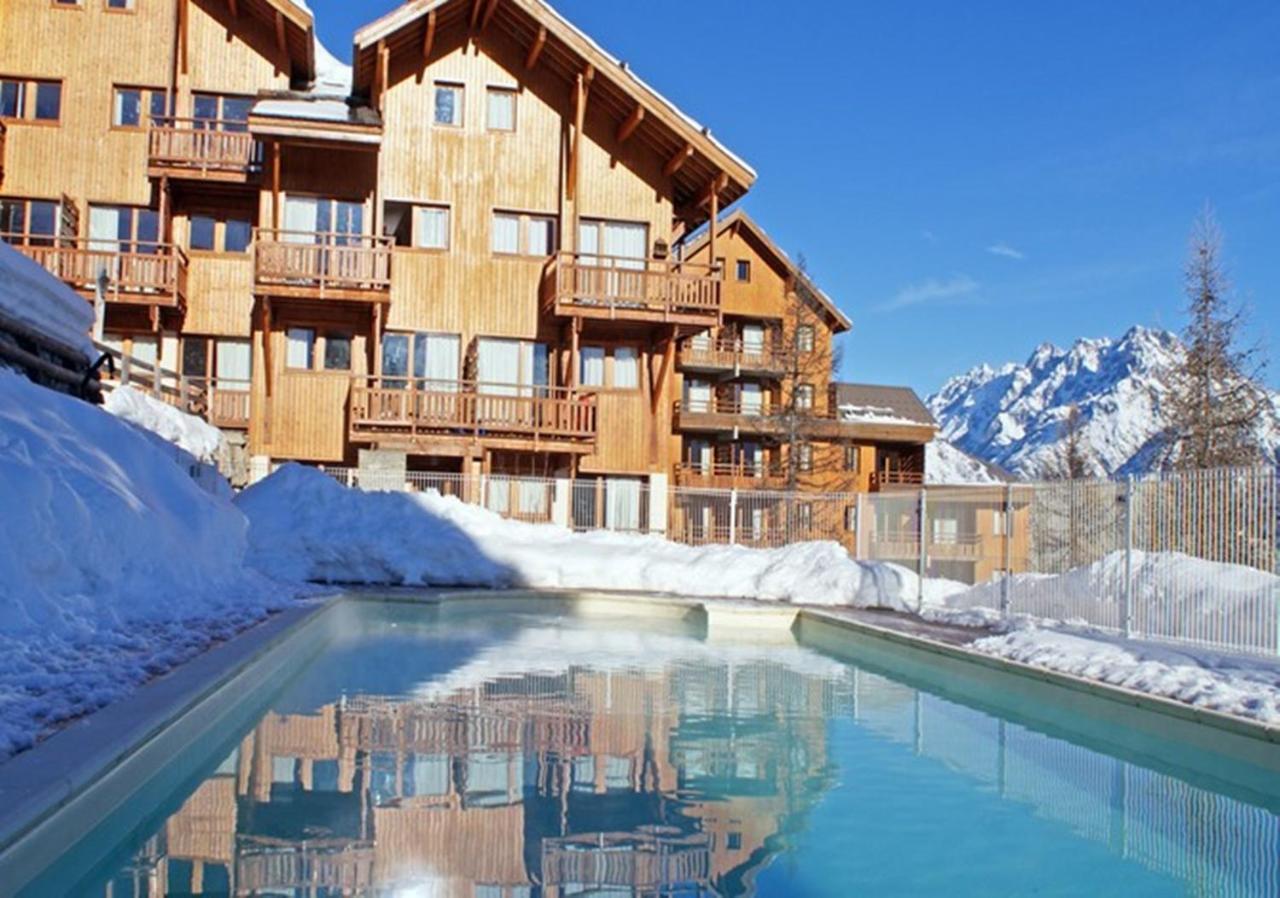 Apartamento Locabed Le Hameau Des Ecrins Puy-Saint-Vincent Exterior foto